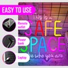 Safe Space Neon Sign This Is Safe Space To Be