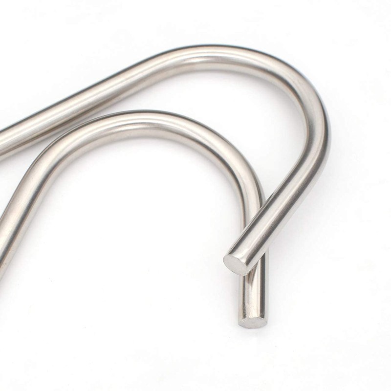 10" Meat Hooks,8mm Heavy Duty S-Hooks HONSHEN Stainless Steel Meat