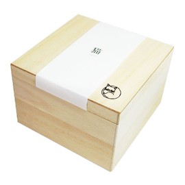 Hasamiyaki 303303B600 Neco Pot, Set of 4 (In Wooden Box)