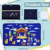Yilloog Nativity Bible Felt Board Jesus Birth Felt Story Board