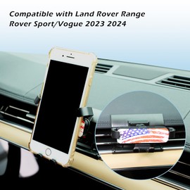 Heutamo Car Phone Holder Mount Phone Mount Compatible with Land Rover Range Rover Sport/Vogue 2023 2024,Central Control Air Outlet Mobile Phone Bracket (Style C)