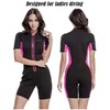 Wetsuit 2 mm Women Zip Front Neoprene Short Sleeve Wetsuit