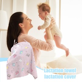 Nursing Cover - Cotton Nursing Cover up | Breastfeeding Supplies, Child Safety Car Seat Accessories for Baby Breastfeeding & Pumping