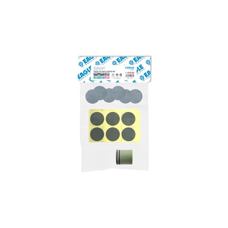 Touch-up Disc Starter Kit, 34mm Sanding Discs for Nibs, Runs