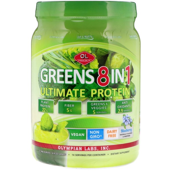 Olympian Labs Ultimate Greens Protein 8 in 1