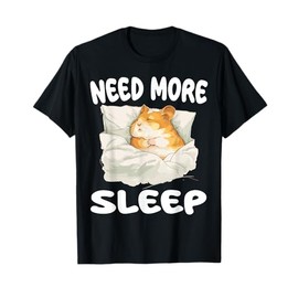 Cute Hamster Need more Sleep Pajamas Nightgown T-Shirt