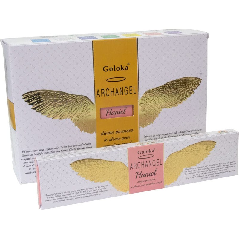 GOLOKA Archangel Guardian Angel Divine Incense Sticks 15g. 2 Pack