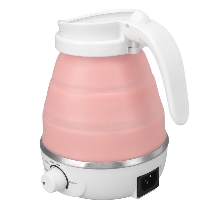 0.6L Foldable Electric Kettle 600W Heat Resistant Rust Proof Portable