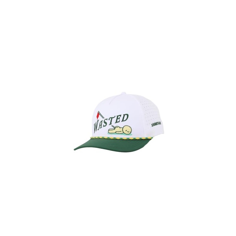 Wasted Funny Golf Hat – Adjustable Rope Hat for Men