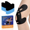 Precut Kinesiology Tape for Knees, 24 PCS, 20% Stronger Adhesive