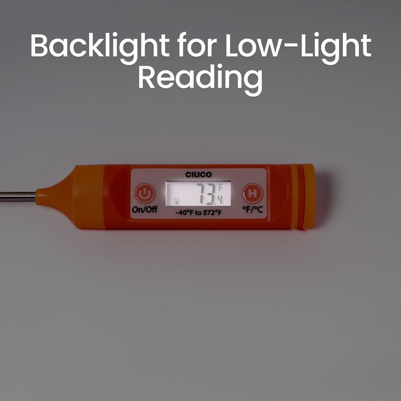 CILICO Candy & Meat Thermometer with Type-C Rechargeable Digital Instant