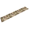 Houselerax Coffee Theme Table Runner，Coffee Time Country Rustic Farmhouse Kitchen