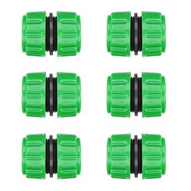 CaLeQi Hose Repair Connector Extender for Join 1/2 inch Garden Hose Pipe Quick Repair Connection 6pcs