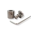Set of 2 Clamp Holders for Metal Plates, Clamp Mounting,
