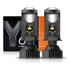 Focos Led H4/9003/hb2 Lupa Alta Y Baja Auto Motocicleta