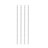 sourcing map 4pcs Solid Carbide Drill Bits 0.5mm C3/K10 Tungsten