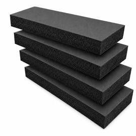 Masoe Protector de Pared de Cochera, Paquete de 4 Protectores de Puerta de Coche de Cochera para Puertas de Coche (4 Negro)