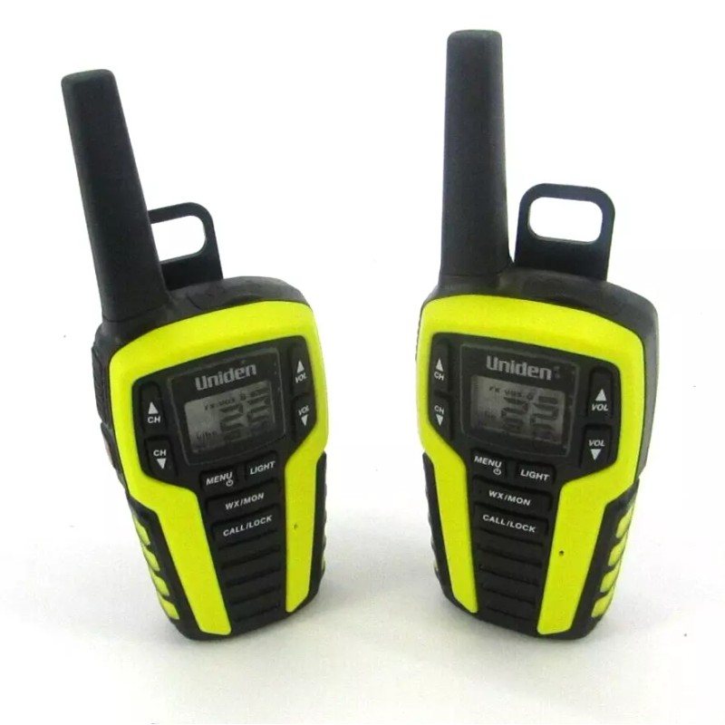 Uniden Best Walkie Talkie Radio Two-Way 2 Pack Pair w/