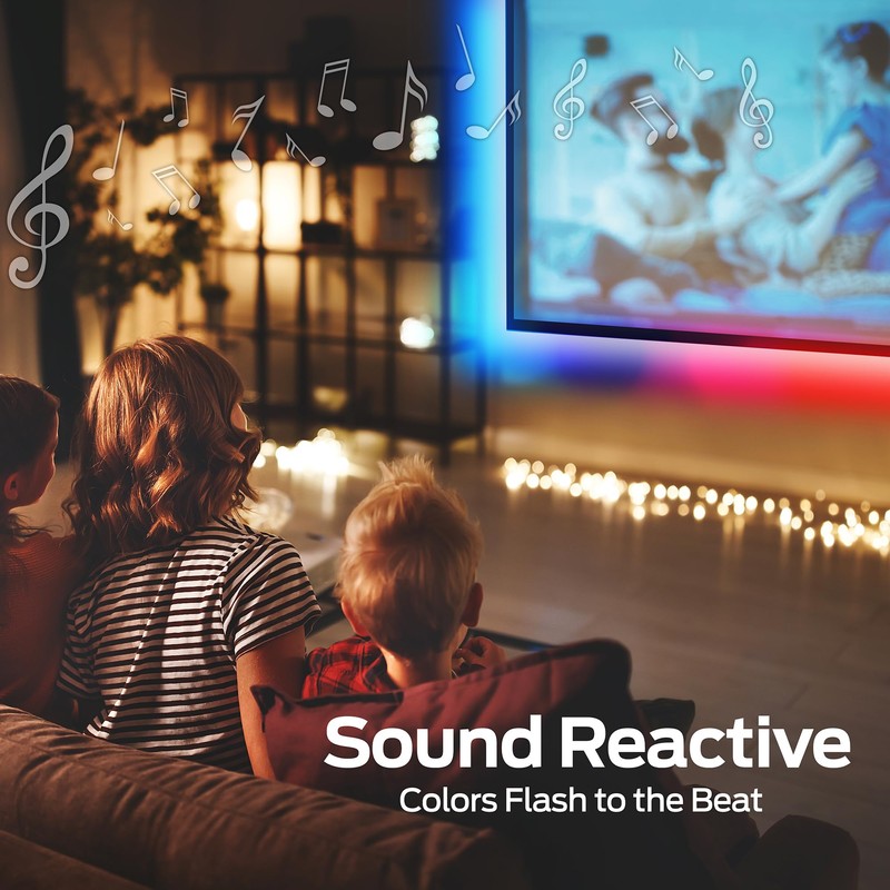 Monster 13.1ft Color Flow Multi-Color LED Light Strip, Indoor, Fun