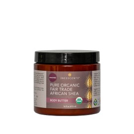 Inesscents Aromatic Botanicals Organic Fair Trade African Shea Butter 16 oz. Tub