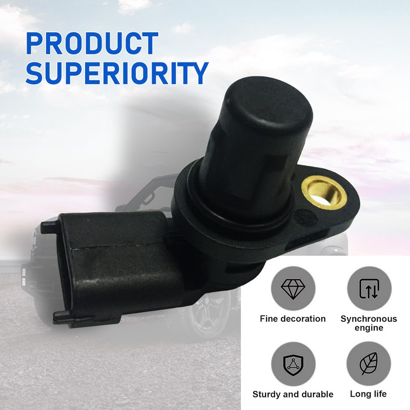 icykale Pack-1 Car Camshaft Position Sensor, Precise Fit Standard Replacement