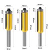 Mesee Pack of 3 8 mm Shank Flush Cutters, 4