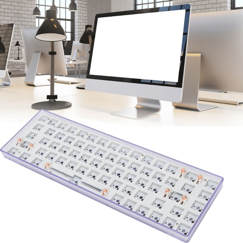 DIY Mechanical Keyboard Kit 68 Keys 2.4G Wireless 65 Percent