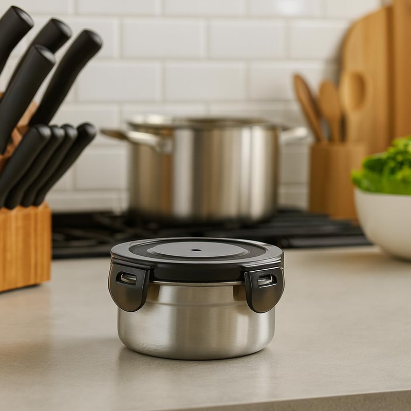 Hpngal [6 Pack 4 Oz Small Condiment & Dip Containers