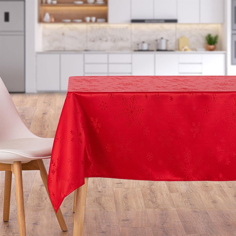 Celebright Christmas Tablecloth - Rectangular 52 x 90 inches (132