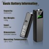 Ranzyfa Compatible with DJI Osmo Pocket 3 Battery Handle, Built-in