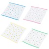 Nishikawa TT39002005M Hand Towels, Set of 4, Assorted Colors, Patterns,