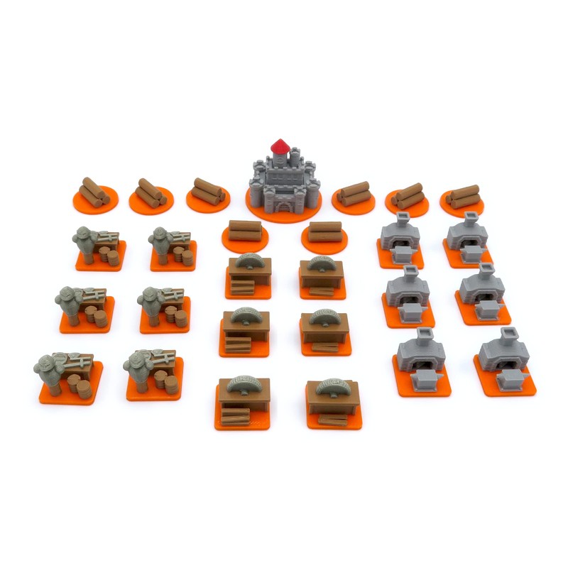 BGExpansions - All In Set for Root, 138 Pieces, High-Quality