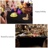 BDDC Table Covers for 8 Foot Tables, 6 Pack Black
