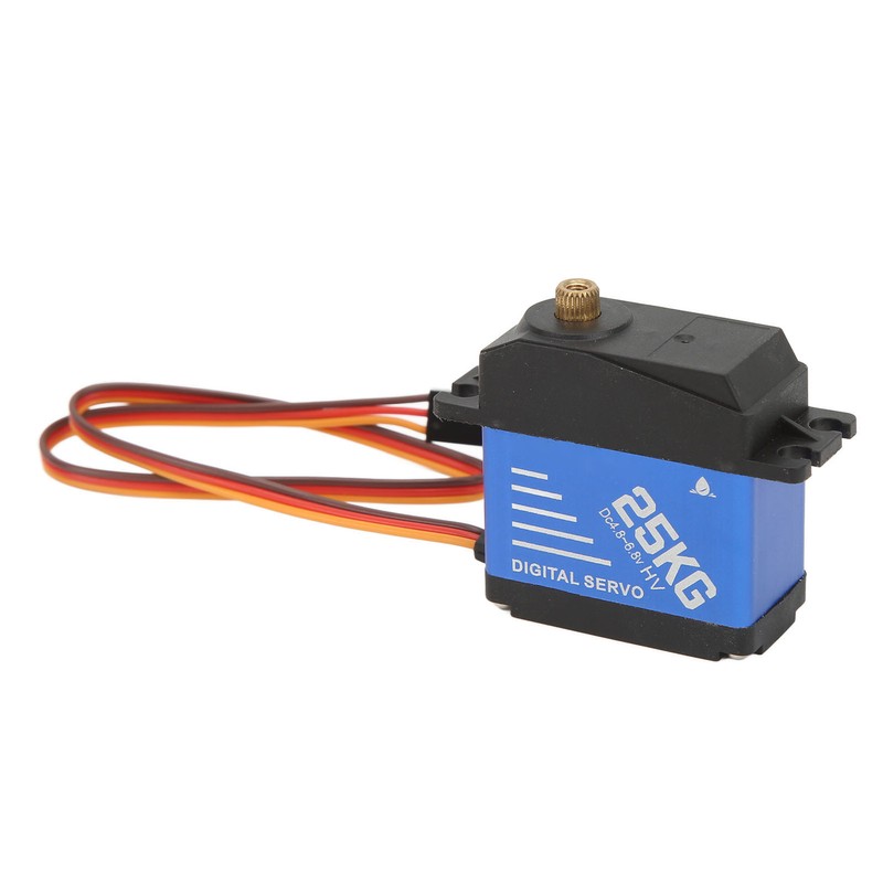 RC Digital Servo Blue Aluminium Alloy 25kg 25T Large Torque