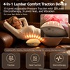 Lumbar Traction Device, FSA-HSA Triple Fusion Back Massager for Pain