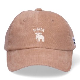 Mozu Kid's Logo Corduroy Cap, Hat, Kid's Logo Cap, 15 Pink, Pink