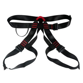 Roofing Harness - Rock Climbing Safety Harness Half Body Belt | Outdoor Protection Gear Thickened Breathable Polyester Security Equipment for Fire Rescue, Construction