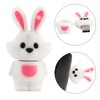 Cartoon USB Flash Drive 2.0 Pendrive Rabbit Doll Portable Memory