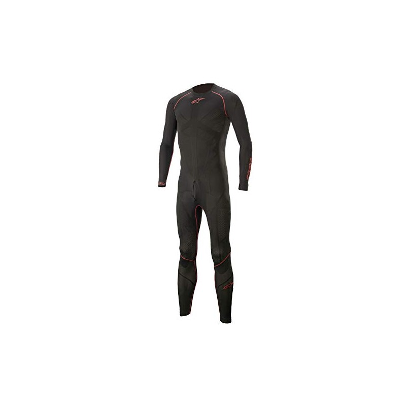RIDE TECH LITE 1PC UNDERSUIT (M/L, BLACK RED)