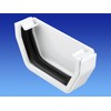 Wavin OSMA Squareline 100mm White Guttering Range (External StopEnd)