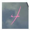 Sailplane Pilot in Flight Vinyl Sticker Decal Glider Aircraft