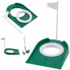 Golf Putting Mat Practice, Indoor Outdoor Golf Putting Cups and