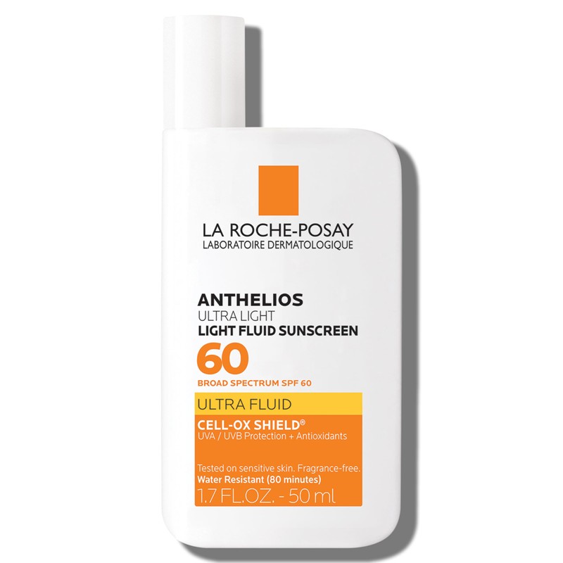 La Roche-Posay Anthelios Light Fluid Face Protector solar de amplio