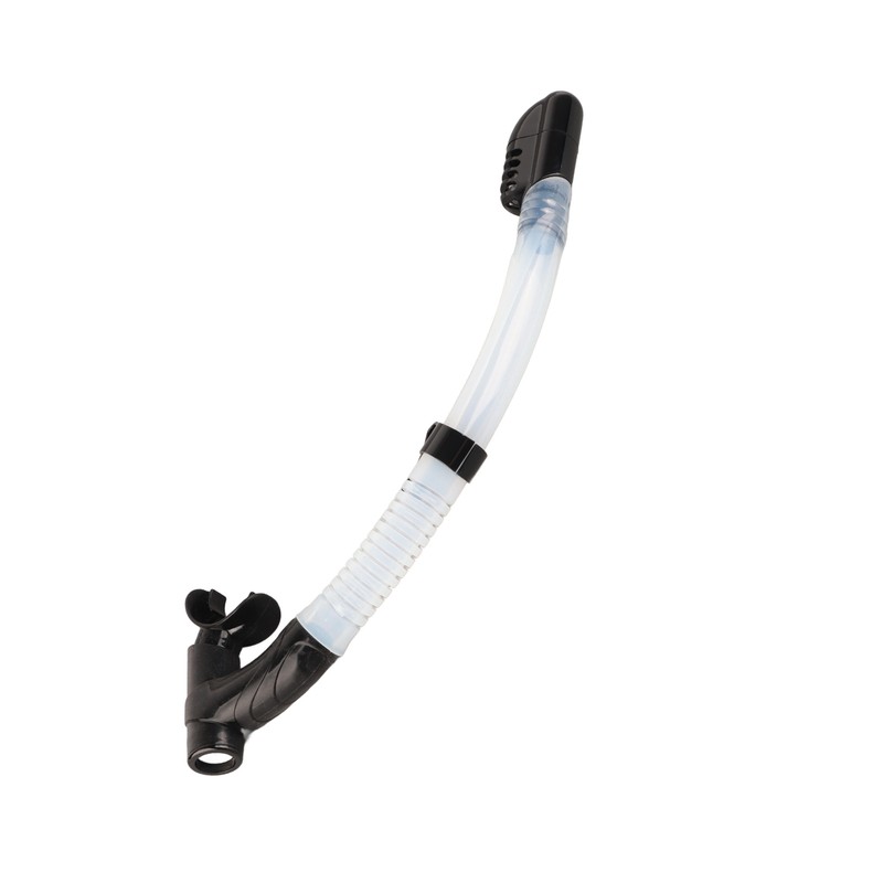 Snorkel Diving Goggles Portable Folding Silicone Full Dry Top Snorkel