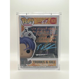 Funko Pop! Vinyl: Dragon Ball - Trunks & Gill #1630 Signed By Eric Vale *JSA COA