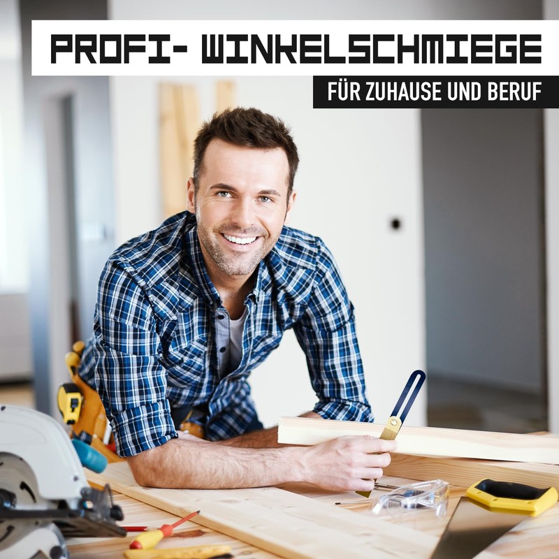 MIB Bevel with Beech Wood Leg and Blue Blade 300