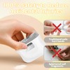 2 in 1 Electric Nail Clippers, Automatic Nail Trimmer, Nail