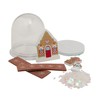 Gingerbread House Glitter Snow Globe Craft Kit - Makes 12