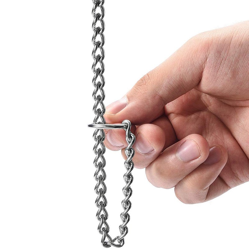 Pet Dog Collars Stainless Steel Training Collars Dog Chain Necklace