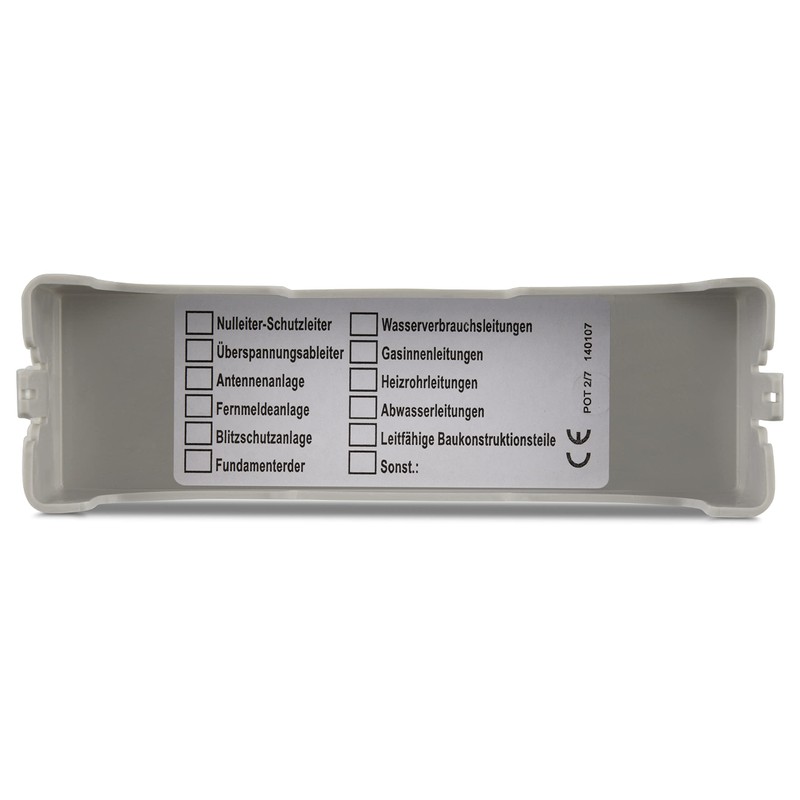 Potential equalisation rails